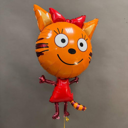 Шар Фигура Три кота Карамелька 106 см