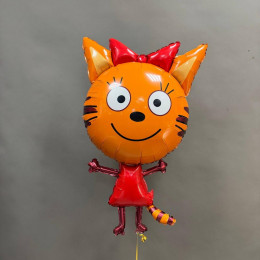 Шар Фигура Три кота Карамелька 106 см