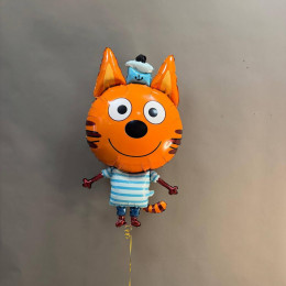 Шар Фигура Три кота Коржик 117 см