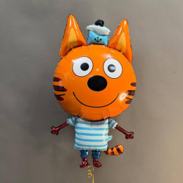 Шар Фигура Три кота Коржик 117 см