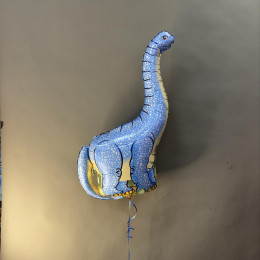 Фигура, Динозавр Диплодок, Синий, 43"/109 см, 1 шт.