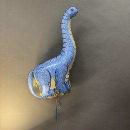 Фигура, Динозавр Диплодок, Синий, 43"/109 см, 1 шт.