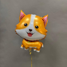 Шар Гелиевый Фигура Корги - 76 см