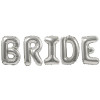 К Надпись, BRIDE (Невеста), Серебро, 16''/41 см (под воздух)
